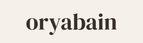 oryabain - Accueil
