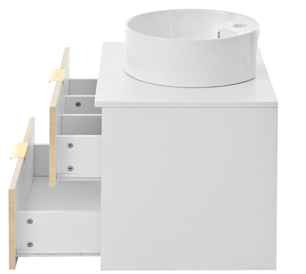 Meuble Vasque Salle de Bain | Moderne & Naturel | oryabain