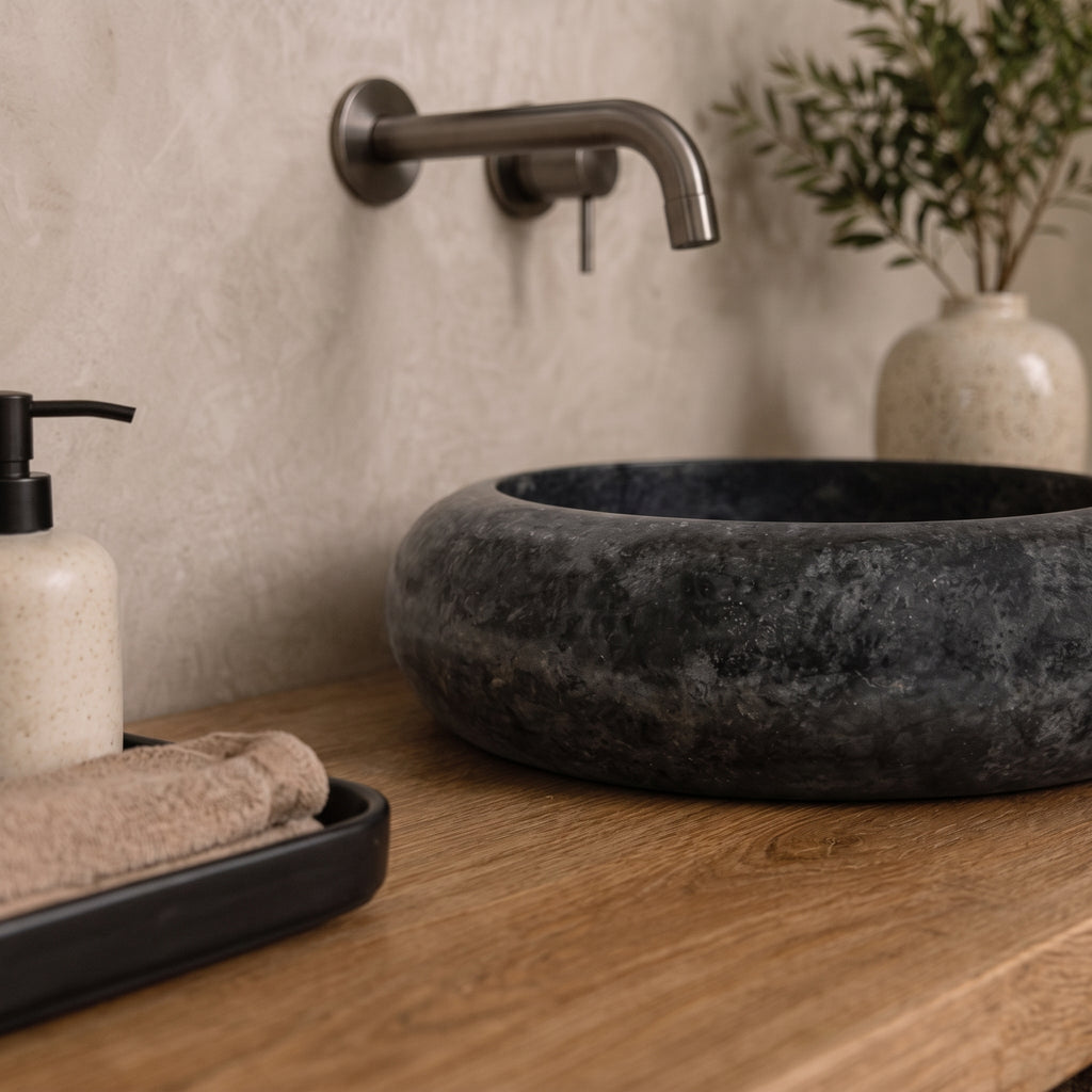 Vasque Salle de Bain | Ronde en Marbre | oryabain