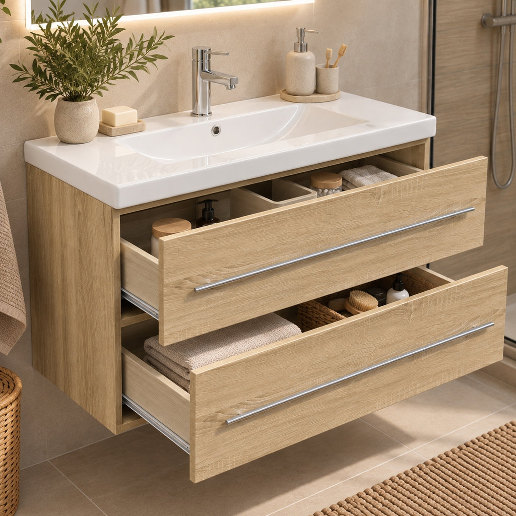 Meuble Vasque Salle de Bain | Moderne & Élégant | oryabain