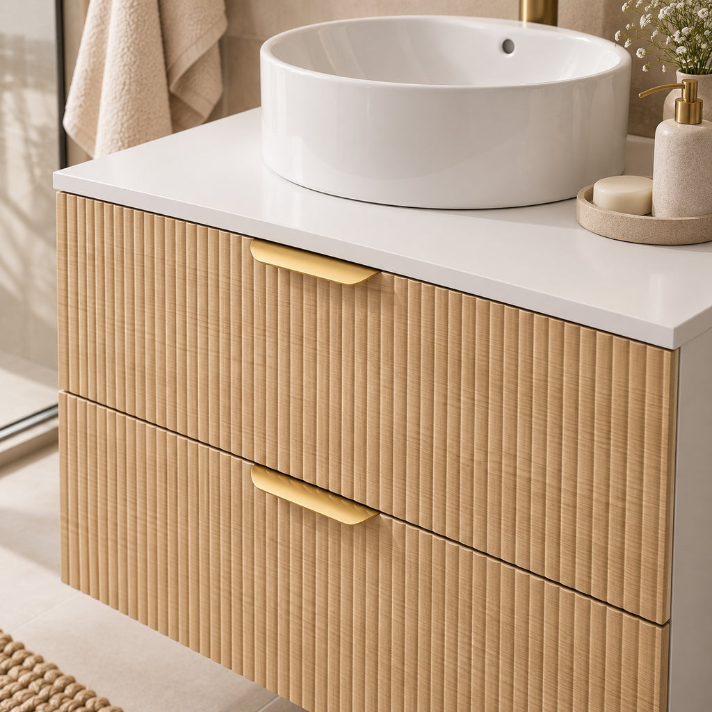 Meuble Vasque Salle de Bain | Moderne & Naturel | oryabain
