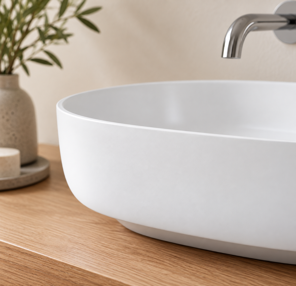 Vasque Salle de Bain │ Ovale | oryabain