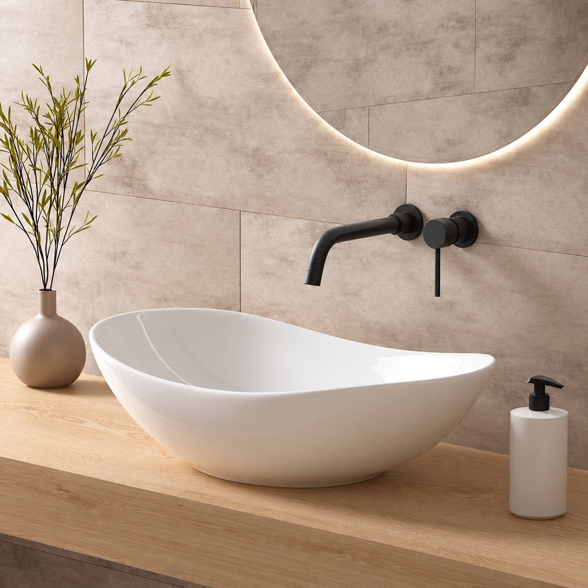 Vasque Salle de Bain │ Ovale | oryabain