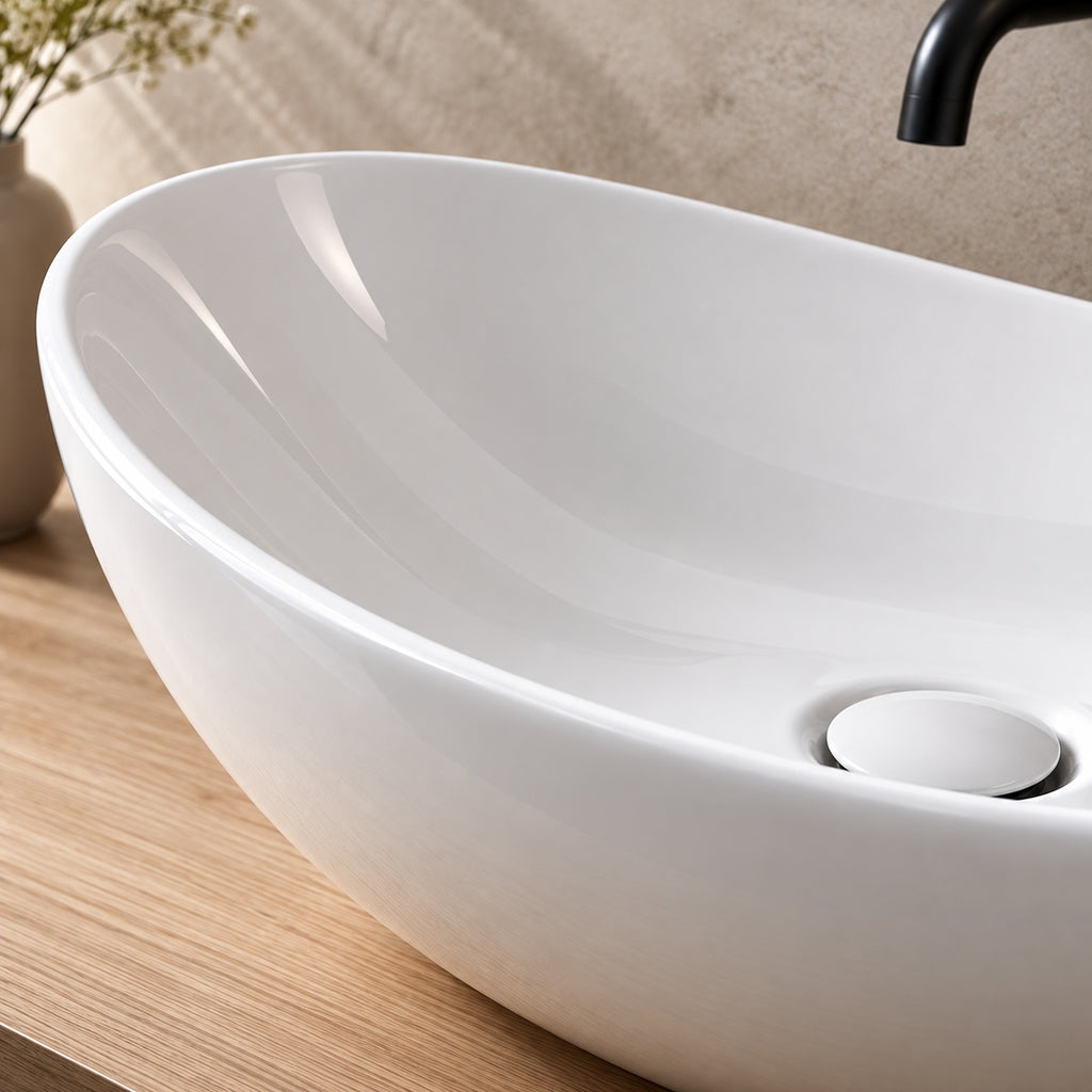 Vasque Salle de Bain │ Ovale | oryabain