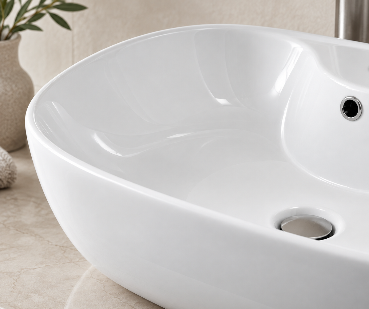 Vasque Salle de Bain │ Ovale | oryabain